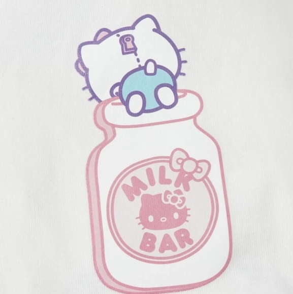 New Hello Kitty Graphic Pet Tank - Size S - Picture 3 of 4